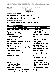 Giáo án Tổng hợp các môn Lớp 3 - Tuần 8 - Nguyễn Thị Toàn