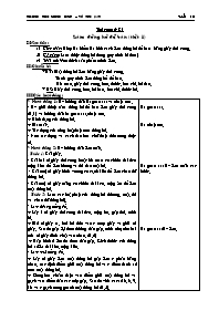 Giáo án Các môn Lớp 3 - Tuần 29 - Trịnh Thị Minh Huệ