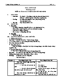 Giáo án môn Âm nhạc Lớp 2 - Tiết 12: Ôn bài hát: Cộc cách tùng cheng