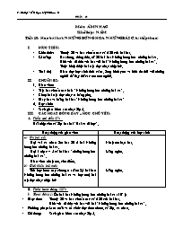 Giáo án môn Âm nhạc Lớp 5 - Tiết 10: Học bài hát: Những bông hoa, Những bài ca (Tiếp theo)