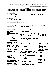 Giáo án Tổng hợp các môn Lớp 3 - Tuần 23 - Lã