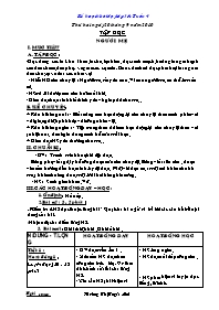 Kế hoạch bài dạy Lớp 3 - Tuần 4 - Hoàng Thị Tuyết Mai