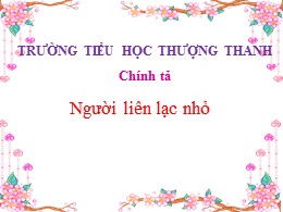 Bài giảng môn Tiếng Việt Khối 3 - Tuần 14: Ng