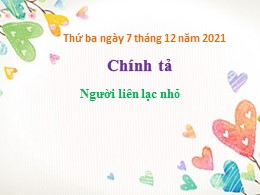 Bài giảng môn Tiếng Việt Lớp 3 - Tuần 14, Bài