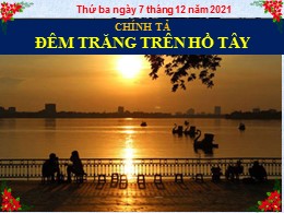 Bài giảng Tiếng Việt 3 - Tuần 13: Nghe viết Đ