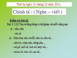 Bài giảng Tiếng Việt Lớp 3 - Tuần 16, Bài: Đô