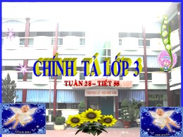 Bài giảng Tiếng Việt Lớp 3 - Tuần 28 - Tiết 5