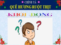 Bài giảng điện tử Tiếng Việt Khối 3 Phân môn 