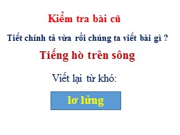 Bài giảng môn Tiếng Việt Lớp 3 - Tuần 12: Ngh