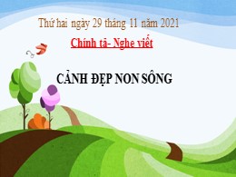 Bài giảng Tiếng Việt 3 - Tuần 12: Nghe viết: 