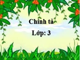 Bài giảng Tiếng Việt Khối 3 - Tuần 12, Bài: C