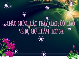 Bài giảng Tiếng Việt Lớp 3 - Tuần 10, Bài: Qu