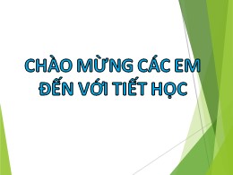 Bài giảng Tiếng Việt Lớp 3 - Tiết 28, Phần Ch