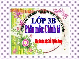 Bài giảng Tiếng Việt Lớp 3 - Tuần 4, Bài: Người mẹ - Năm học 2021-2022 - Trần Thị Cẩm Nhung