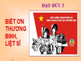 Bài giảng Đạo đức Khối 3 - Tiết 16: Biết ơn c