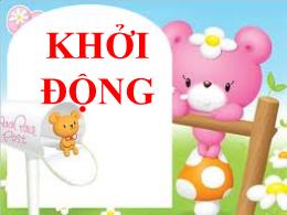 Bài giảng Toán Lớp 3 - Bài: Phép trừ các số t