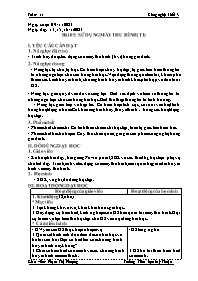 Giáo án Công nghệ Lớp 3 - Tuần 11 - Bài 5: Sử