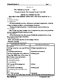 Giáo án Hoạt động trải nghiệm Lớp 3 - Tuần 12