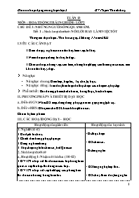 Giáo án Hoạt động trải nghiệm Lớp 3 - Tuần 13