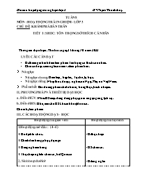 Giáo án Hoạt động trải nghiệm Lớp 3 - Tuần 8