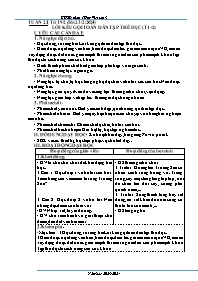 Giáo án Tiếng Việt Lớp 3 - Tuần 23 - Năm học 