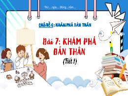 Bài giảng Đạo đức 3 (Kết nối tri thức) - Bài