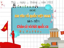 Bài giảng Đạo đức 3 (Kết nối tri thức) - Chủ 