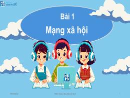 Bài giảng Hành trang công dân số Lớp 3 - Bài 