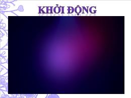 Bài giảng Mĩ thuật 5 - Chủ đề 8: Trang trí sâ