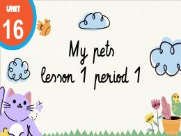 Bài giảng Tiếng Anh 3 (Global Success) - Unit