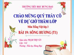 Bài giảng Tiếng Việt 3 (Kết nối tri thức) - B