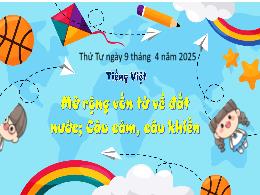 Bài giảng Tiếng Việt 3 (Kết nối tri thức) - B