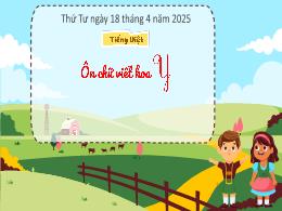 Bài giảng Tiếng Việt 3 (Kết nối tri thức) - B