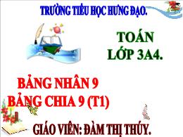 Bài giảng Toán 3 (Kết nối tri thức) - Bài 12: