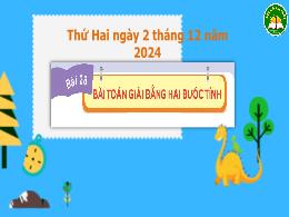 Bài giảng Toán 3 (Kết nối tri thức) - Bài 28: