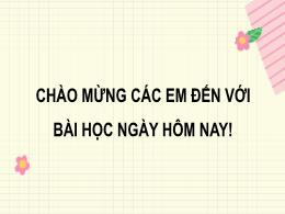 Bài giảng Mĩ thuật 3 - Chủ đề 1: Em yêu mĩ th