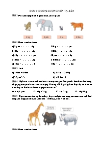 Bài tập ôn tập Toán 3 - Tuần 7