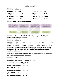 Bài tập ôn tập Toán 3 - Tuần 9