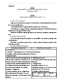 Giáo án các môn Lớp 3 - Tuần 17 - Đoàn Thị Th