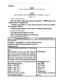 Giáo án các môn Lớp 3 - Tuần 25 - Đoàn Thị Th