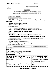 Giáo án Đạo đức 3 - Chủ đề 2, Bài 3: Quan tâm