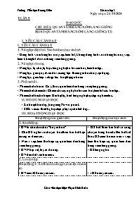 Giáo án Đạo đức 3 - Chủ đề 2, Bài 3: Quan tâm