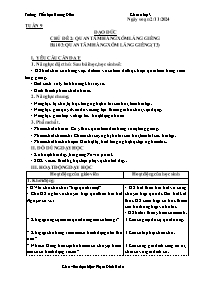 Giáo án Đạo đức 3 - Chủ đề 2, Bài 3: Quan tâm