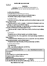 Giáo án Đạo đức 3 - Chủ đề 5, Bài 6: Em tích