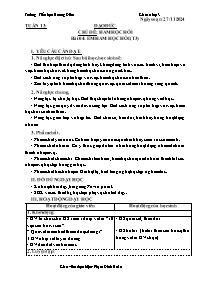Giáo án Đạo đức 3 - Tuần 13, Chủ đề: Ham học 