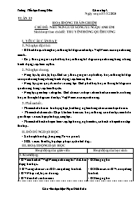 Giáo án Hoạt động trải nghiệm 3 - Tuần 15, Ch
