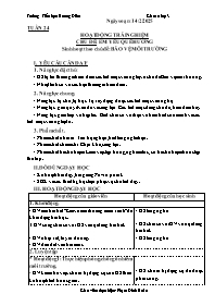 Giáo án Hoạt động trải nghiệm 3 - Tuần 24, Ch