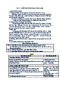 Giáo án Mĩ thuật 3 - Bài 1+2: Những màu sắc k