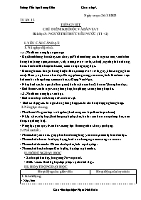 Giáo án Tiếng Việt 3 - Tuần 13, Chủ điểm: Khố