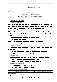 Giáo án Tiếng Việt 3 - Tuần 8, Bài 4: Mái ấm 